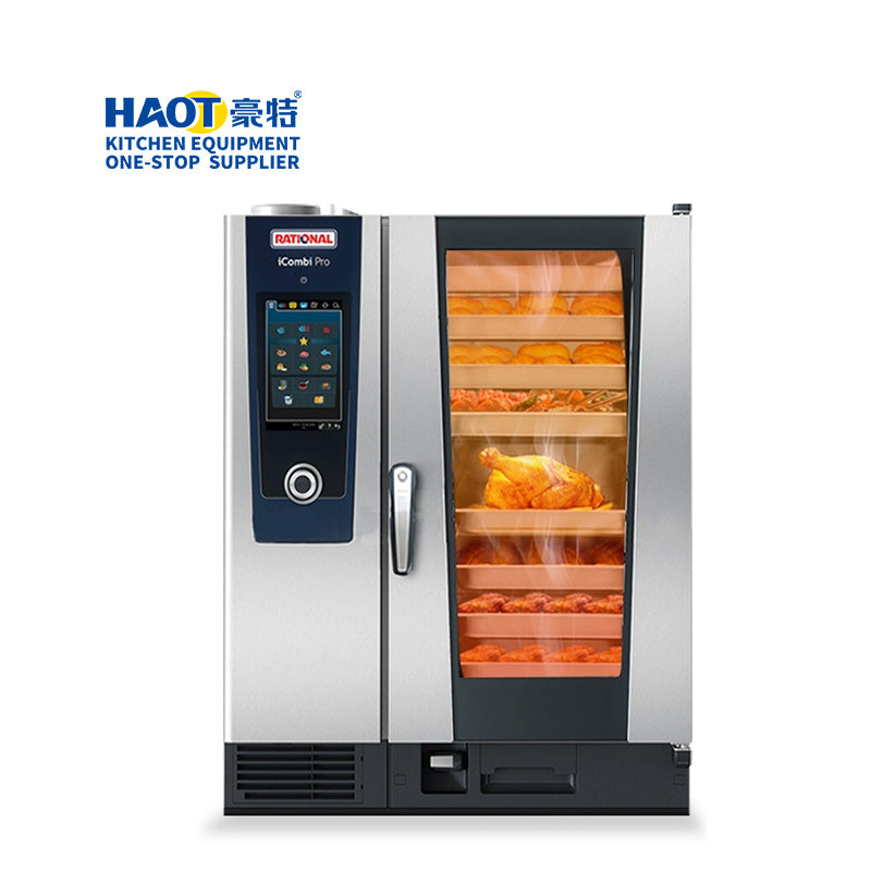Rational Electric universal steaming touch computer version oven 10 plates