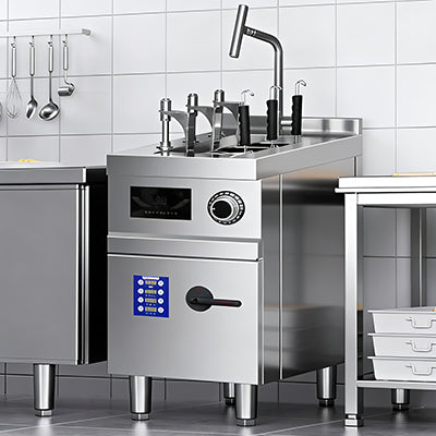 Three head automatic lifting noodle cooker ASQ-3A