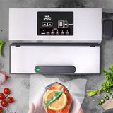 Dual pump commercial vacuum machine (external suction type)