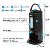 Elephant print insulated beverage machine