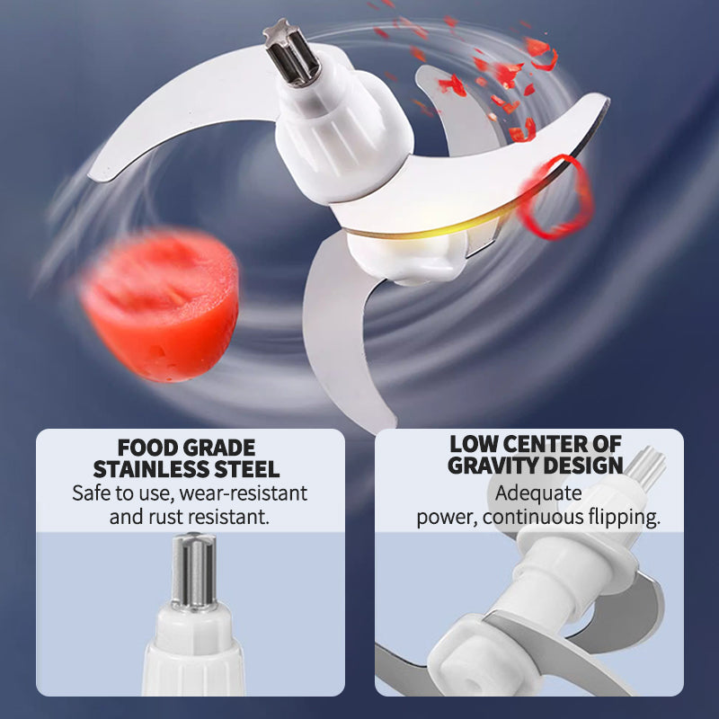 Stainless steel electric multifunctional food processor（3L）