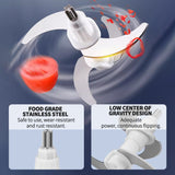 Stainless steel electric multifunctional food processor（3L）