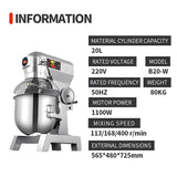 Multi functional chef machine and noodle machine egg beater（B20-W）